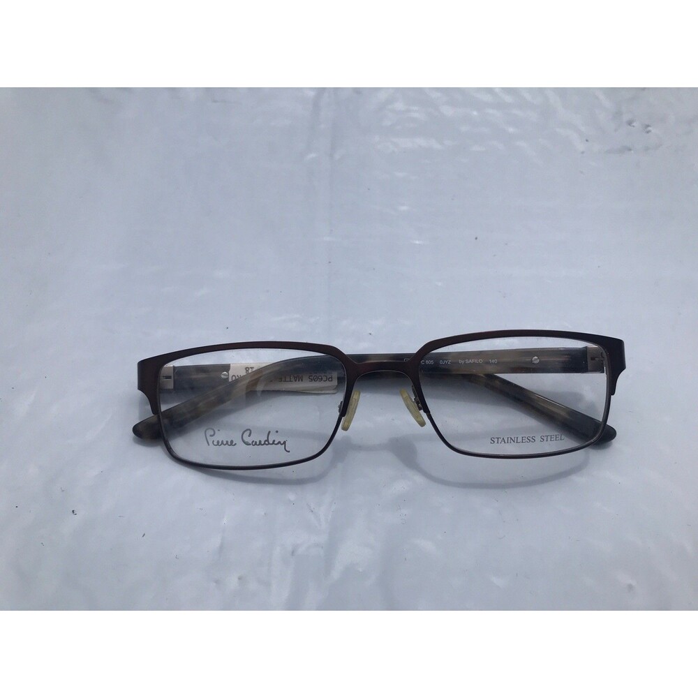 Pierre Cardin PC 605 0JYZ Brown Rectangular Eyeglass Frames